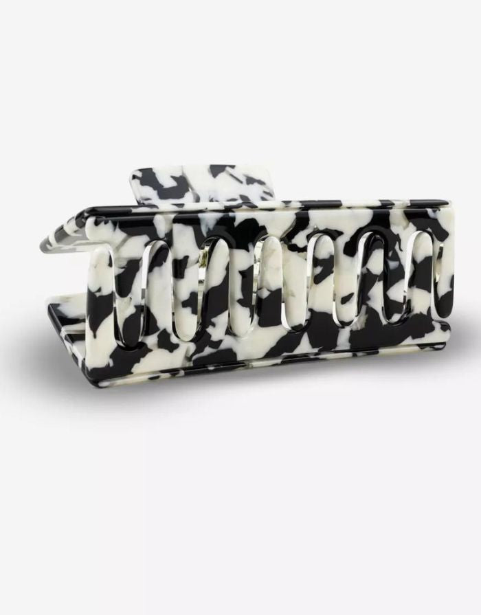 Haarklammer I Crush Black Marble
