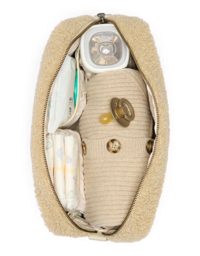 Kinderwagen-Organizer Teddy I Ecru