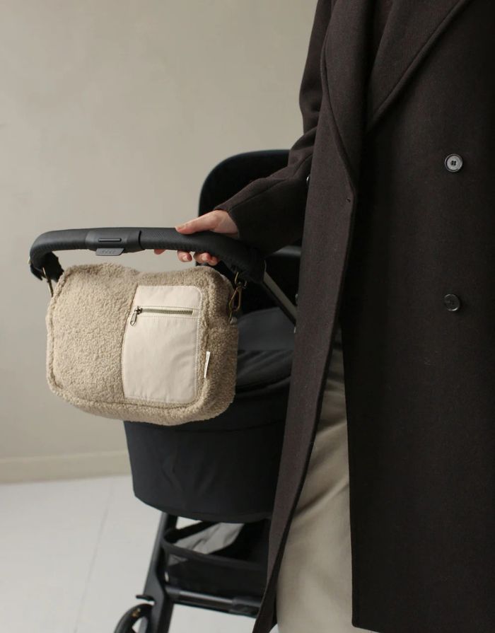 Kinderwagen-Organizer Teddy I Ecru