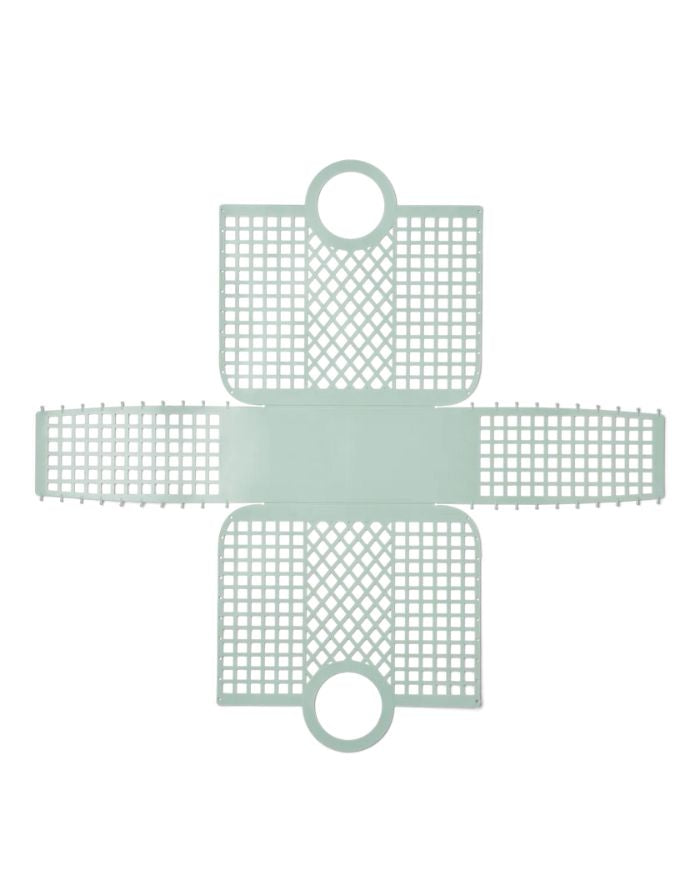Korbtasche Bloom I Light Peppermint