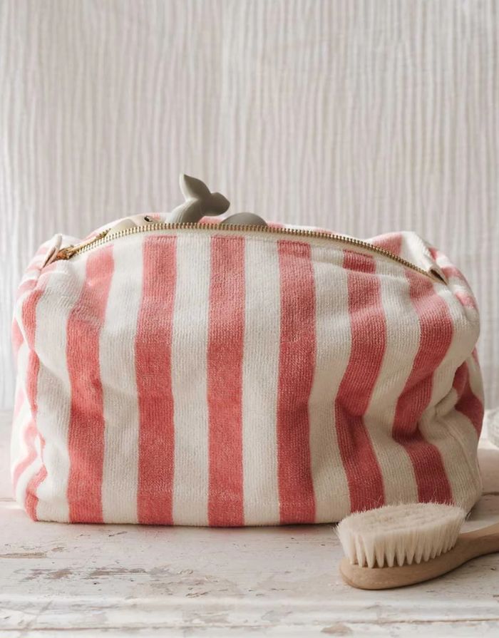 Kulturtasche Frottee Vic I Strawberry
