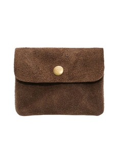 Portemonnaie Leder Klein I Taupe