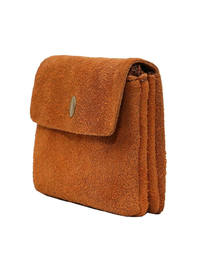 Portemonnaie Leder Klein I Camel
