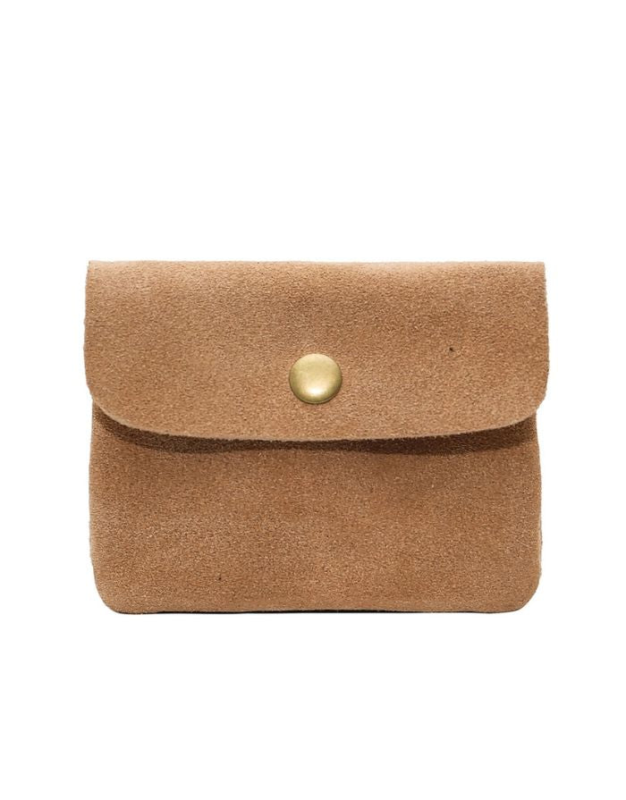 Portemonnaie Leder Klein I Beige