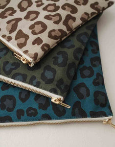 Pouch Lili I Leopard Brown