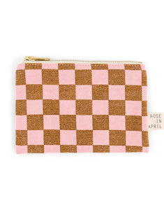 Purse Marie I Checks Strawberry Caramel