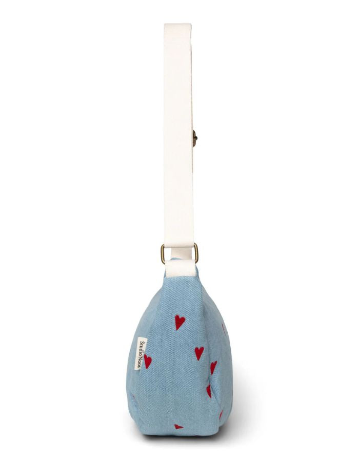 Tasche Fanny Pack Denim I Blue Hearts