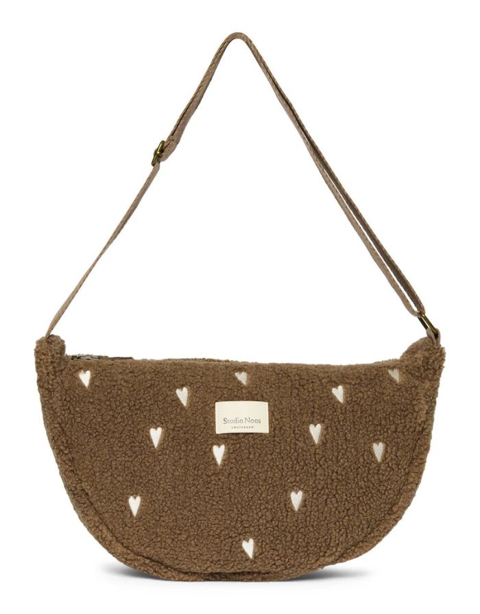 Tasche Fanny Pack Teddy I Brown Hearts