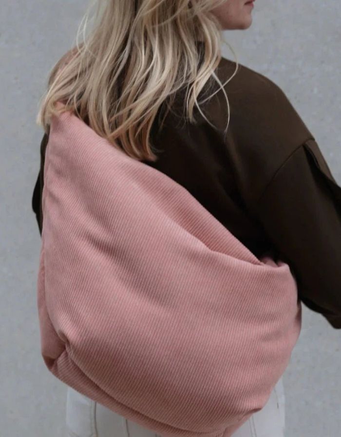 Mom Bag Cord I Blush