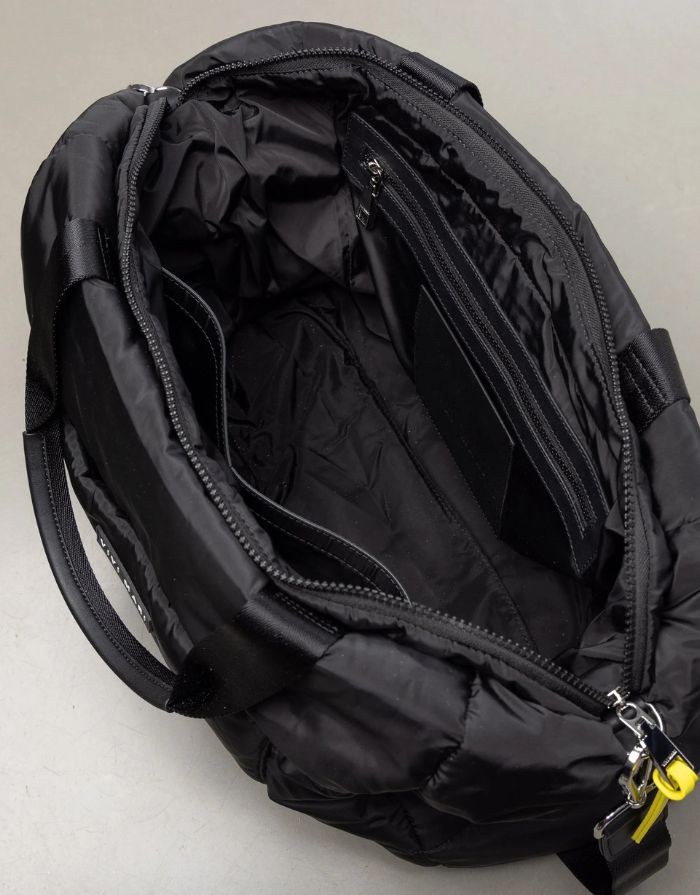 Padded Tote Bag Large I Black
