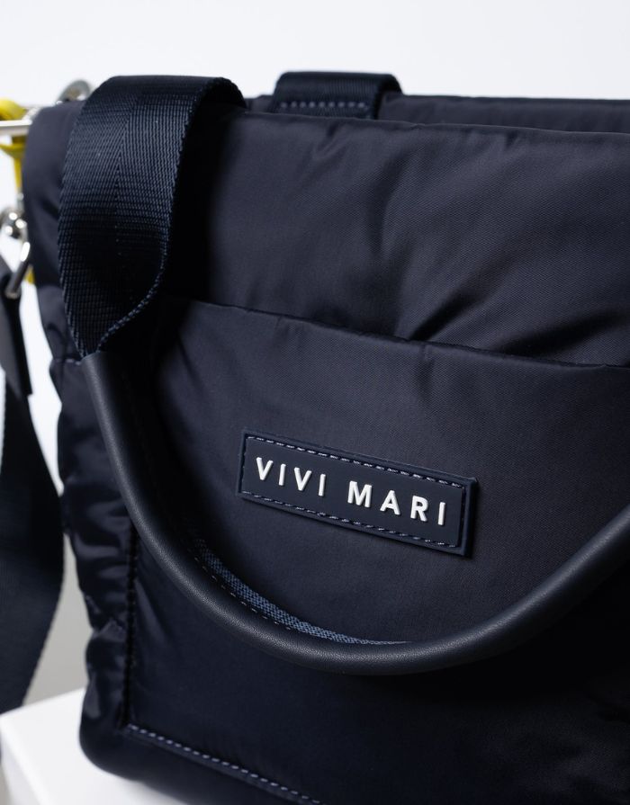 Padded Tote Bag Medium I Black