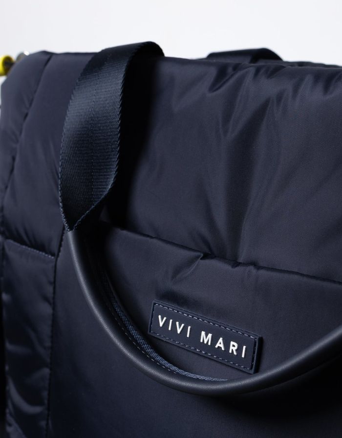 Padded Tote Bag Medium I Black