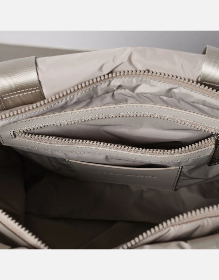 Padded Tote Bag Medium I Stone