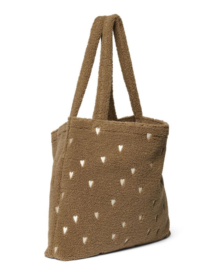 Tasche Teddy I Brown Hearts