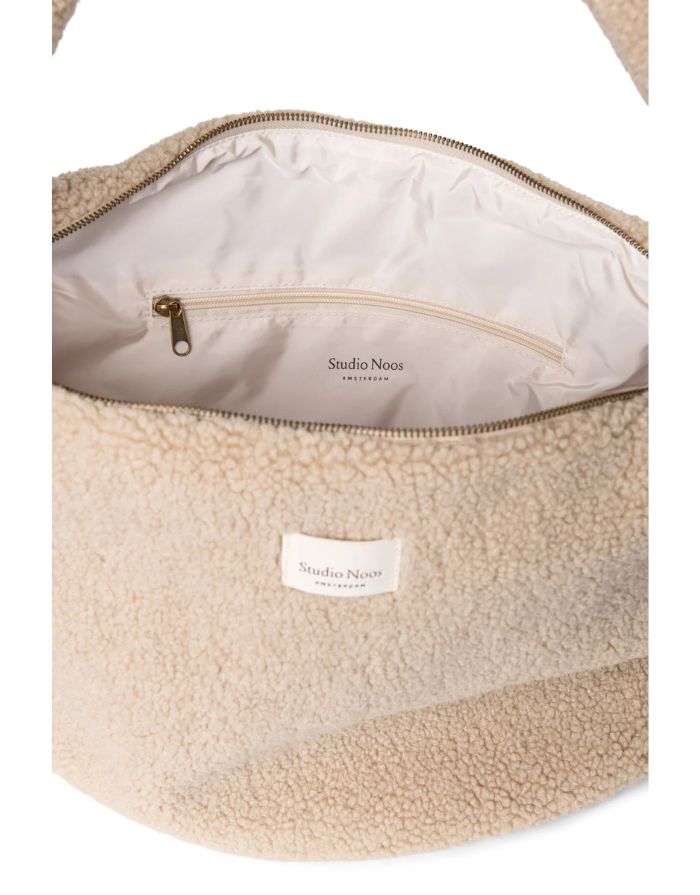 Cross Body Umhängetasche Teddy I Ecru