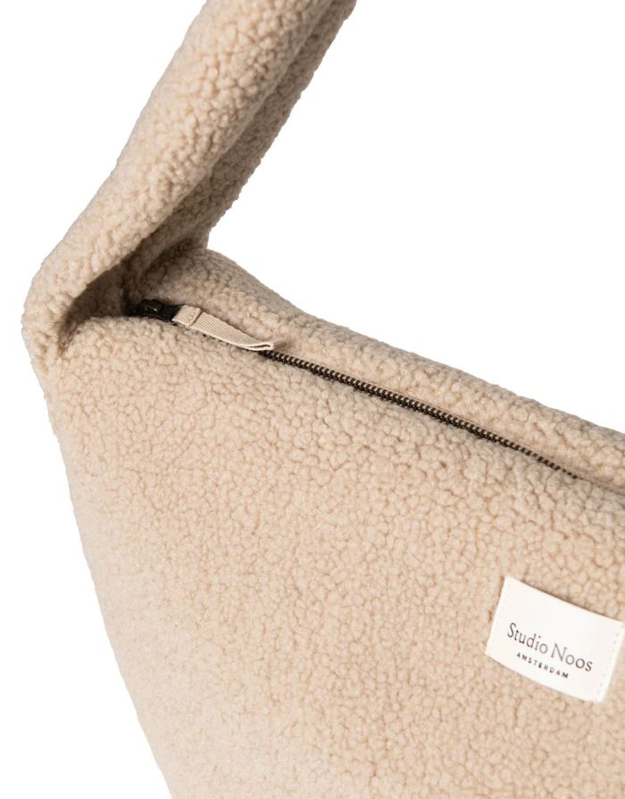 Cross Body Umhängetasche Teddy I Ecru