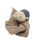 Kuscheltuch Schildkröte I Creme/Blau