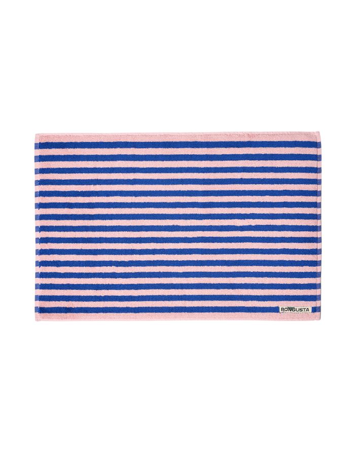 Badematte Naram I Dazzling Blue/Rose