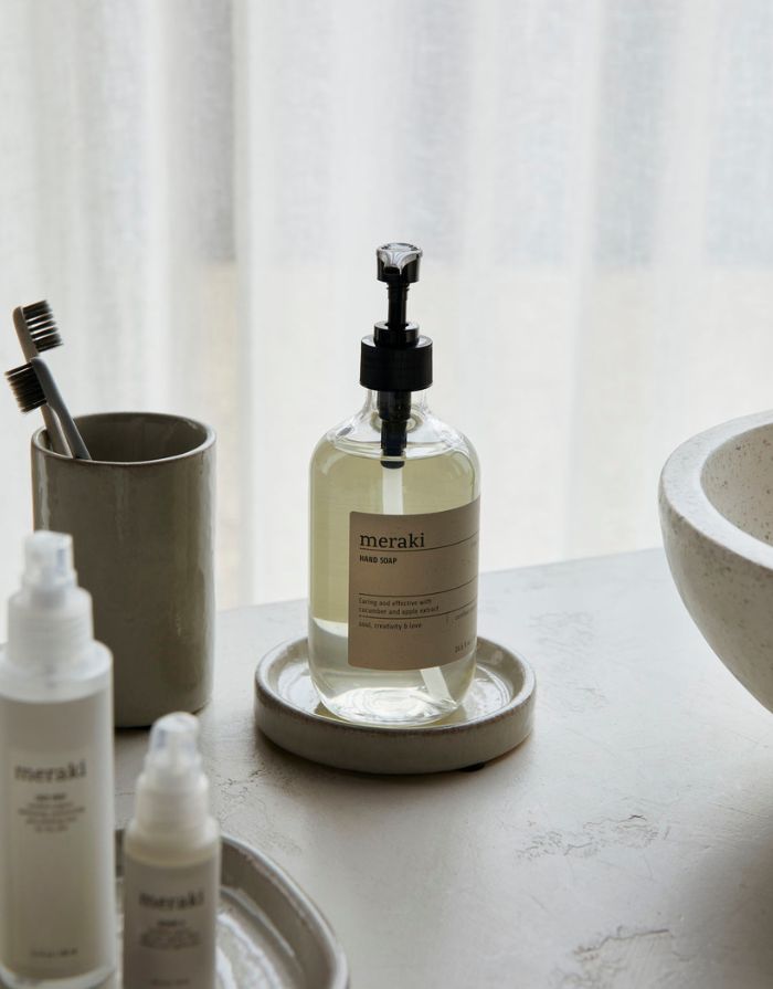 Seifenschale Datura Rund I Shellish Grey