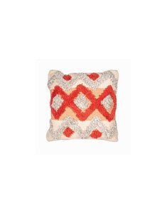 Kissen Arizona Tufted I Orange Creme