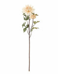 Kunstblume Chrysantheme Stiel verzweigt I Natur