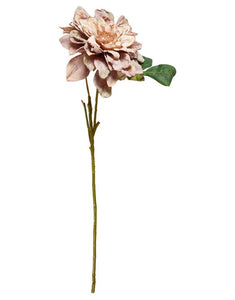 Kunstblume Dahlie H 45cm I Dusty Purple