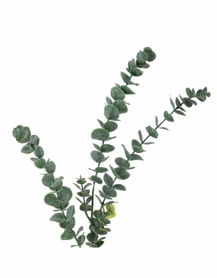 Kunstblume Eukalyptus Stiel I Grün
