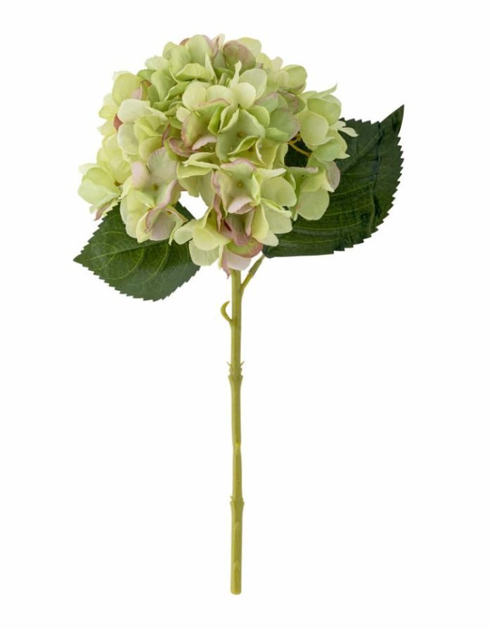 Kunstblume Hydrangea I Hortensie Grün