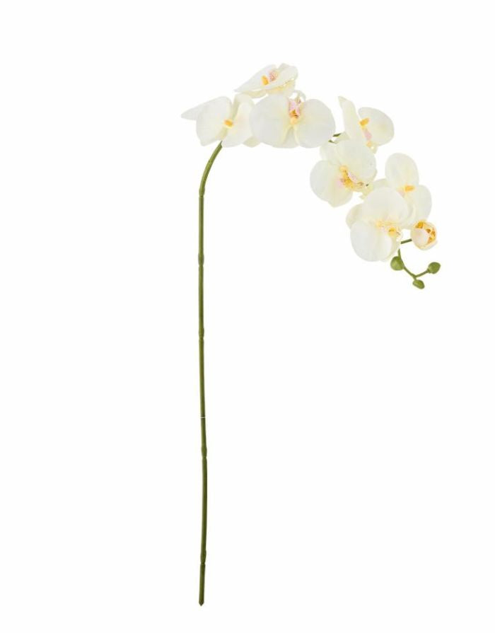Kunstblume Orchid Stiel I Weiß