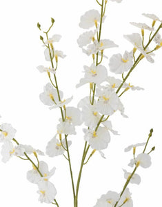 Kunstblume Orchid Stiel I Weiß