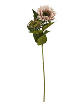 Laden Sie das Bild in den Galerie-Viewer, Kunstblume Sonnenblume H 56cm I Light Rose
