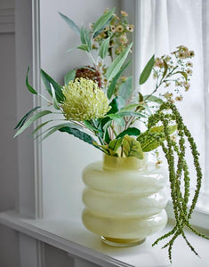 Kunstblume Allium Stiel I Braun