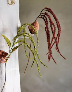 Kunstblume Foxtail Stiel I Braun