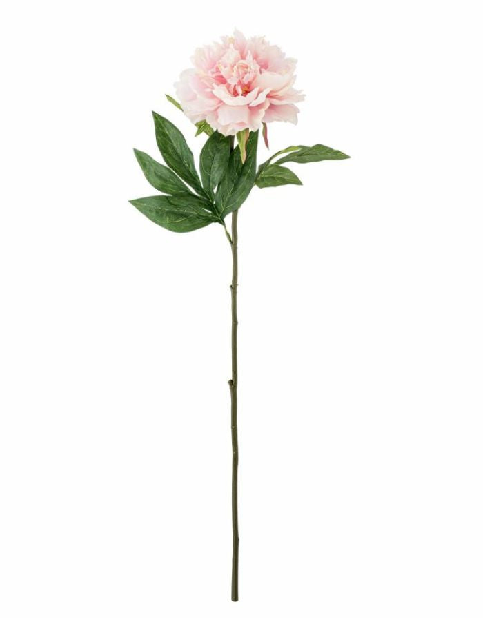 Kunstblume Peony Stiel I Rose