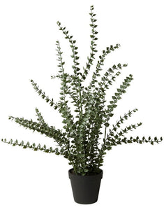 Kunstpflanze Eukalyptus H 72cm I Grün