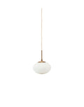 Lampe Opal I Weiß