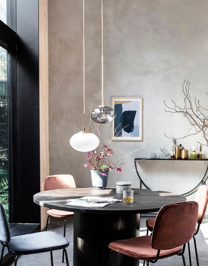 Lampe Opal I Weiß