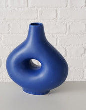 Laden Sie das Bild in den Galerie-Viewer, Vase Abela I Blau
