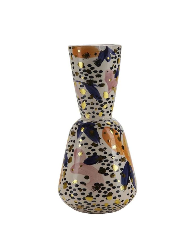 Vase Colored Dots
