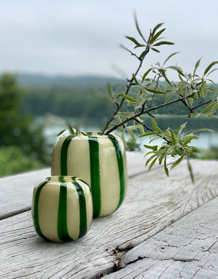 Vase Hope I Green