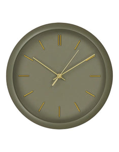 Wanduhr Rossano I Green
