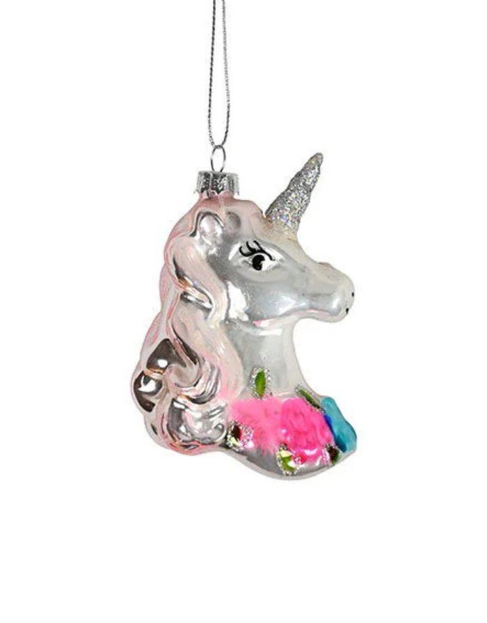 Weihnachtsbaumanhänger I Einhorn