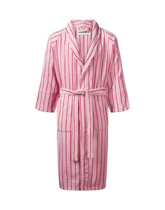 Bademantel Naram I Baby Pink/Ski Patrol Red