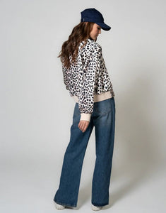 Bomber-Wendejacke Sal I Leo/Soft Beige