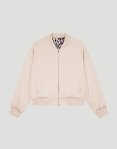 Bomber-Wendejacke Sal I Leo/Soft Beige