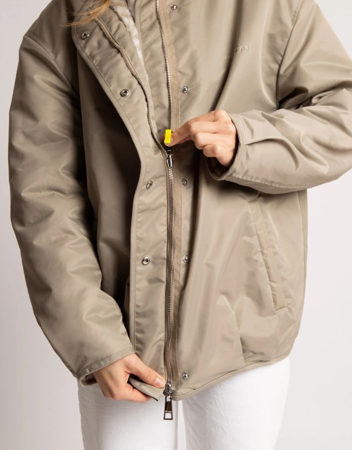 Bomber Wendejacke I Stone/Leo Stone-Sand
