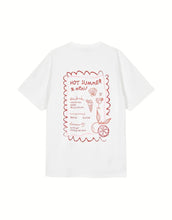 Laden Sie das Bild in den Galerie-Viewer, Boyfriend T-Shirt Hot Summer Menu I Pearl
