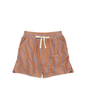 Laden Sie das Bild in den Galerie-Viewer, Gym Shorts Naram I Camel &amp; Ultramarin
