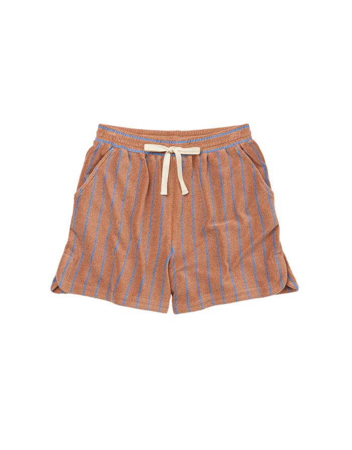 Gym Shorts Naram I Camel & Ultramarin