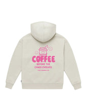 Laden Sie das Bild in den Galerie-Viewer, Hoodie Coffee before Chaos I Pink
